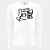 6411 - Next Level Unisex Sueded Long-Sleeve Crew Thumbnail