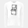 6411 - Next Level Unisex Sueded Long-Sleeve Crew Thumbnail
