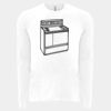 6411 - Next Level Unisex Sueded Long-Sleeve Crew Thumbnail