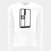 6411 - Next Level Unisex Sueded Long-Sleeve Crew Thumbnail
