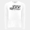 6411 - Next Level Unisex Sueded Long-Sleeve Crew Thumbnail