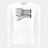 6411 - Next Level Unisex Sueded Long-Sleeve Crew Thumbnail