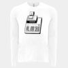 6411 - Next Level Unisex Sueded Long-Sleeve Crew Thumbnail