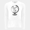 6411 - Next Level Unisex Sueded Long-Sleeve Crew Thumbnail