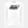 6411 - Next Level Unisex Sueded Long-Sleeve Crew Thumbnail