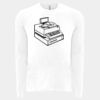 6411 - Next Level Unisex Sueded Long-Sleeve Crew Thumbnail