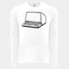 6411 - Next Level Unisex Sueded Long-Sleeve Crew Thumbnail