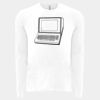 6411 - Next Level Unisex Sueded Long-Sleeve Crew Thumbnail
