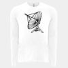 6411 - Next Level Unisex Sueded Long-Sleeve Crew Thumbnail