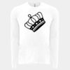6411 - Next Level Unisex Sueded Long-Sleeve Crew Thumbnail