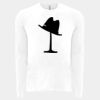 6411 - Next Level Unisex Sueded Long-Sleeve Crew Thumbnail