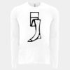 6411 - Next Level Unisex Sueded Long-Sleeve Crew Thumbnail