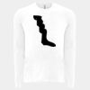 6411 - Next Level Unisex Sueded Long-Sleeve Crew Thumbnail