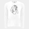 6411 - Next Level Unisex Sueded Long-Sleeve Crew Thumbnail