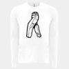 6411 - Next Level Unisex Sueded Long-Sleeve Crew Thumbnail