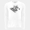 6411 - Next Level Unisex Sueded Long-Sleeve Crew Thumbnail