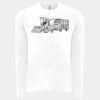 6411 - Next Level Unisex Sueded Long-Sleeve Crew Thumbnail