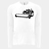 6411 - Next Level Unisex Sueded Long-Sleeve Crew Thumbnail