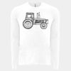 6411 - Next Level Unisex Sueded Long-Sleeve Crew Thumbnail
