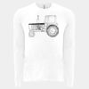 6411 - Next Level Unisex Sueded Long-Sleeve Crew Thumbnail