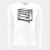 6411 - Next Level Unisex Sueded Long-Sleeve Crew Thumbnail