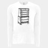 6411 - Next Level Unisex Sueded Long-Sleeve Crew Thumbnail