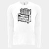 6411 - Next Level Unisex Sueded Long-Sleeve Crew Thumbnail