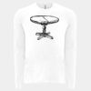 6411 - Next Level Unisex Sueded Long-Sleeve Crew Thumbnail