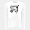 6411 - Next Level Unisex Sueded Long-Sleeve Crew Thumbnail