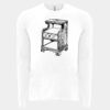 6411 - Next Level Unisex Sueded Long-Sleeve Crew Thumbnail