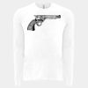 6411 - Next Level Unisex Sueded Long-Sleeve Crew Thumbnail