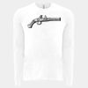 6411 - Next Level Unisex Sueded Long-Sleeve Crew Thumbnail