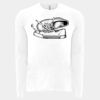 6411 - Next Level Unisex Sueded Long-Sleeve Crew Thumbnail