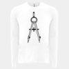 6411 - Next Level Unisex Sueded Long-Sleeve Crew Thumbnail