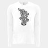 6411 - Next Level Unisex Sueded Long-Sleeve Crew Thumbnail