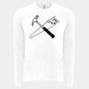 6411 - Next Level Unisex Sueded Long-Sleeve Crew Thumbnail