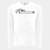 6411 - Next Level Unisex Sueded Long-Sleeve Crew Thumbnail