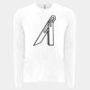6411 - Next Level Unisex Sueded Long-Sleeve Crew Thumbnail
