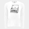 6411 - Next Level Unisex Sueded Long-Sleeve Crew Thumbnail