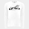 6411 - Next Level Unisex Sueded Long-Sleeve Crew Thumbnail