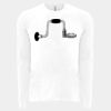 6411 - Next Level Unisex Sueded Long-Sleeve Crew Thumbnail