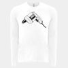 6411 - Next Level Unisex Sueded Long-Sleeve Crew Thumbnail