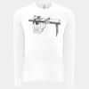 6411 - Next Level Unisex Sueded Long-Sleeve Crew Thumbnail