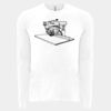 6411 - Next Level Unisex Sueded Long-Sleeve Crew Thumbnail