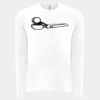 6411 - Next Level Unisex Sueded Long-Sleeve Crew Thumbnail