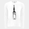 6411 - Next Level Unisex Sueded Long-Sleeve Crew Thumbnail