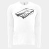 6411 - Next Level Unisex Sueded Long-Sleeve Crew Thumbnail