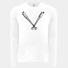 6411 - Next Level Unisex Sueded Long-Sleeve Crew Thumbnail