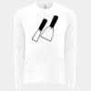 6411 - Next Level Unisex Sueded Long-Sleeve Crew Thumbnail