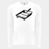 6411 - Next Level Unisex Sueded Long-Sleeve Crew Thumbnail